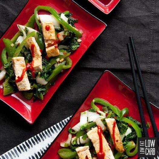 Tofu Épicé & Bok Choy