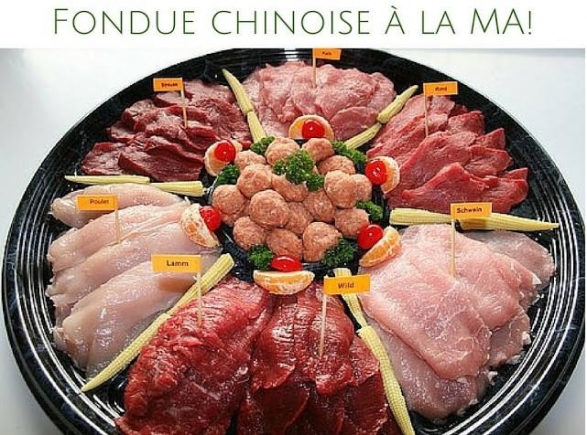 Fondue chinoise 