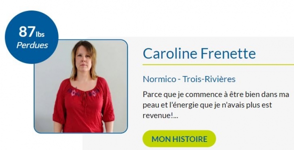 Caroline - L'histoire d'une transformation exceptionnelle