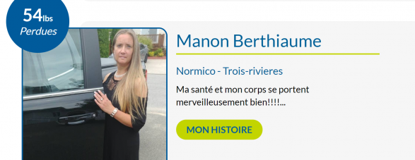 Manon B - L'histoire d'une transformation exceptionnelle