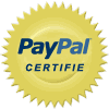 Sceau de certification Paypal