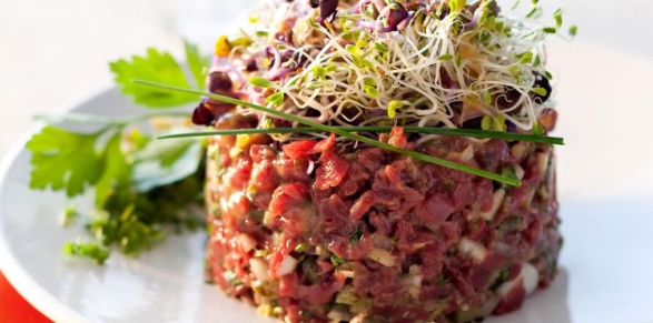 Tartare de boeuf 